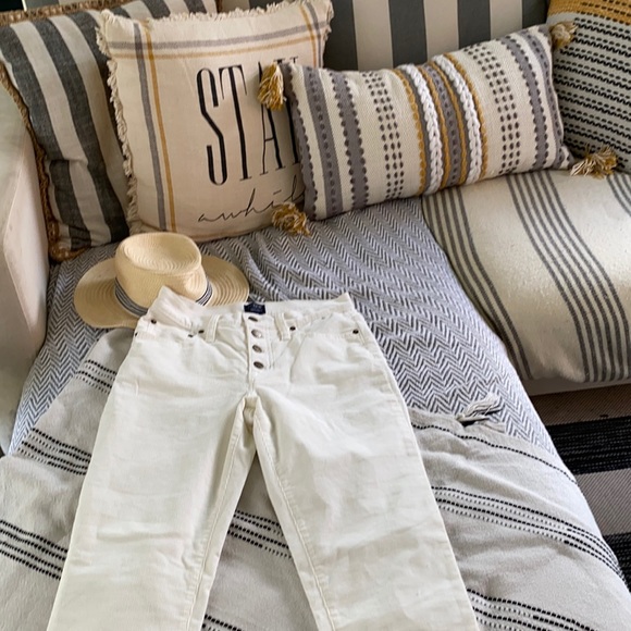 J. Crew Denim - NWT J CREW 9” HIGH RISE SKINNY CORDUROY STRAIGHT LEG JEAN PANTS